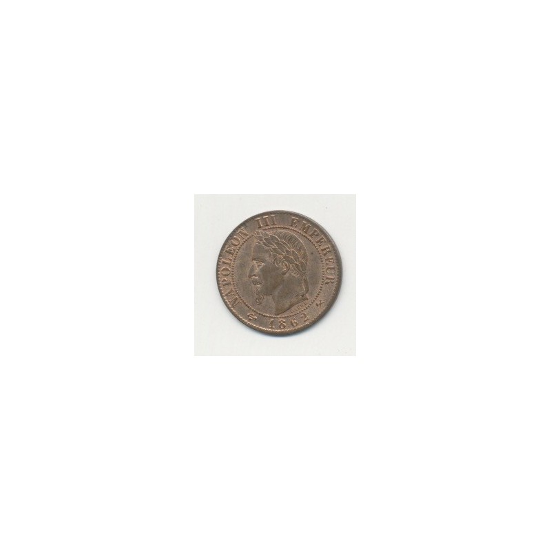 1 Centime Napoléon III - Tête laurée - 1862 K Bordeaux