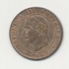 1 Centime Napoléon III - Tête laurée - 1862 K Bordeaux