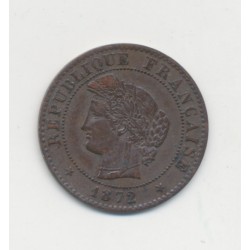 1 Centime Cérès - 1872 A Paris - TTB+