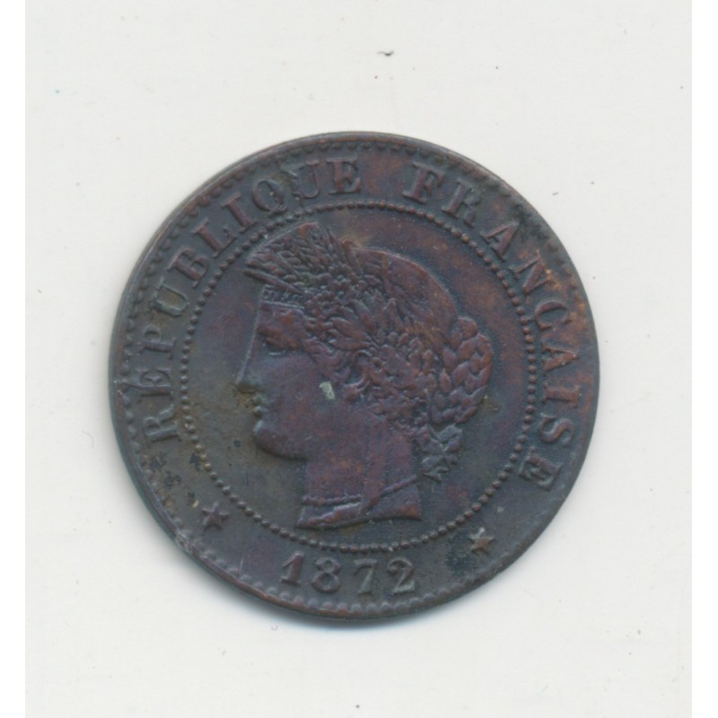 1 Centime Cérès - 1872 K Bordeaux - TB+