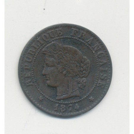 1 Centime Cérès - 1874 A Paris - TB+