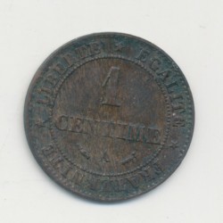 1 Centime Cérès - 1882 A Paris - TTB+ 2