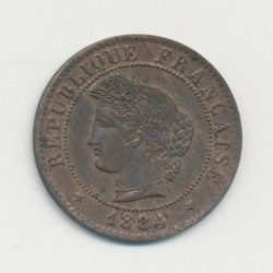 1 Centime Cérès - 1884 A Paris - TTB+