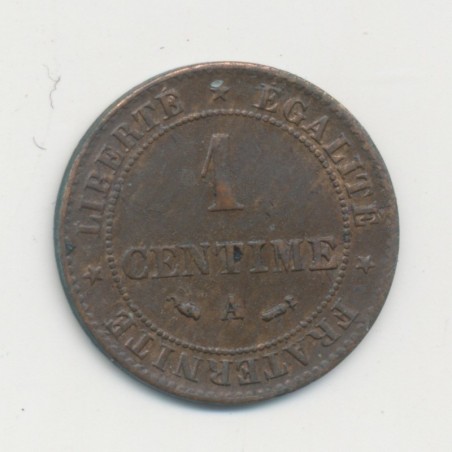 1 Centime Cérès - 1884 A Paris - TTB+