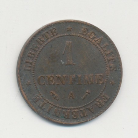 1 Centime Cérès - 1885 A Paris - TTB