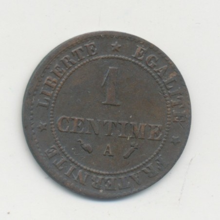 1 Centime Cérès - 1886 A Paris - TTB