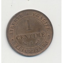 1 Centime Cérès - 1896 A Paris - SUP+ 2