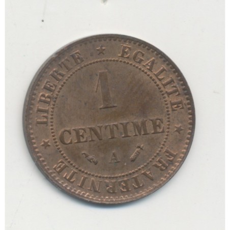 1 Centime Cérès - 1896 A Paris - SUP+