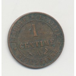 1 Centime Cérès - 1897 A Paris - TTB 2