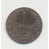 1 Centime Dupuis - 1910 - SUP+