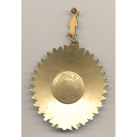 Étoile du soleil du Pérou - Commandeur - bronze doré et émail