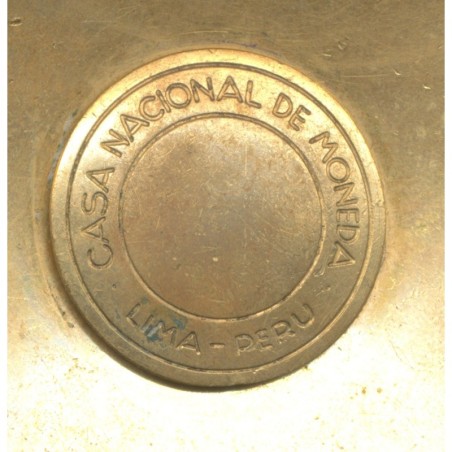 Étoile du soleil du Pérou - Commandeur - bronze doré et émail