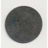 2 centimes Napoléon III - 1853 A Paris - Tête nue - TB