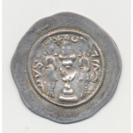 Royaume Sassanide - Drachme - Chrosroes 1er - argent - TTB