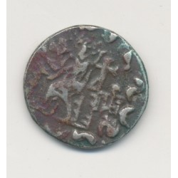 Royaume de bactriane - Drachme Hermaios - B+/TB 2