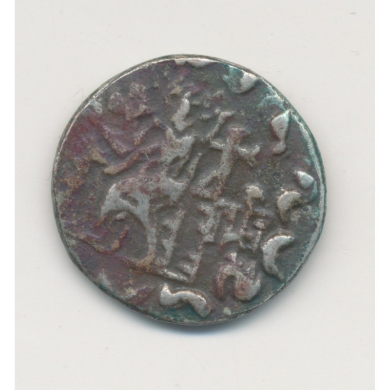 Royaume de bactriane - Drachme Hermaios - B+/TB