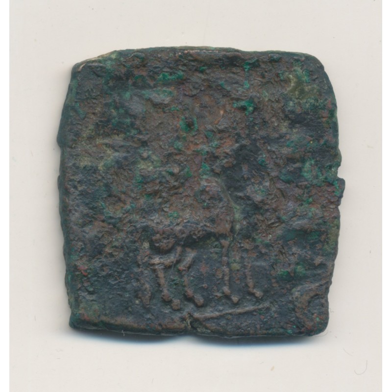 Indo-Scythe - Unité de bronze - Azes 1er - B/TB