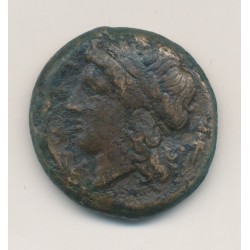 Campanie Néapolis - Litra - bronze - TB