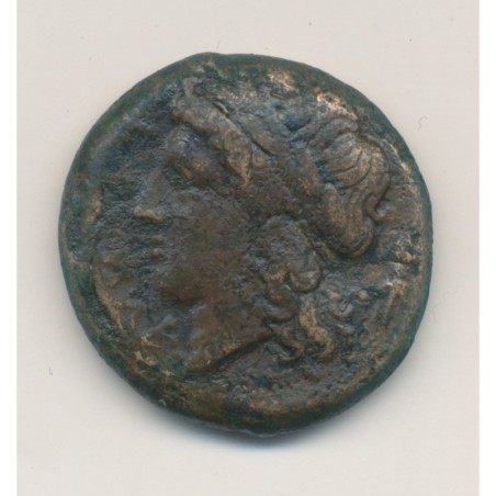 Campanie Néapolis - Litra - bronze - TB