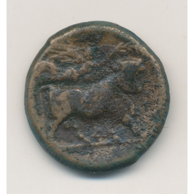 Campanie Néapolis - Litra - bronze - TB