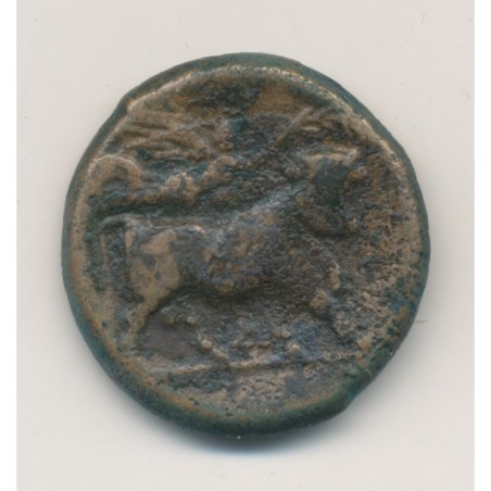 Campanie Néapolis - Litra - bronze - TB