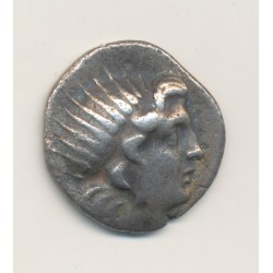 Ile de carie - Drachme - Rhodes - argent - TB/TTB