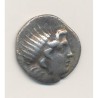 Ile de carie - Drachme - Rhodes - argent - TB/TTB