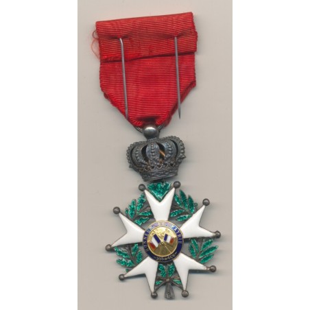 Légion d'honneur Chevalier - Type monarchie de juillet - centre Henri IV - ordonnance