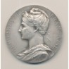 Médaille - Caisse nationale d'assurances sur la vie - 1955 - argent 60g - 50mm - TTB