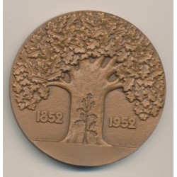 Médaille - Crédit foncier de France - 1952 - bronze - Baron 2
