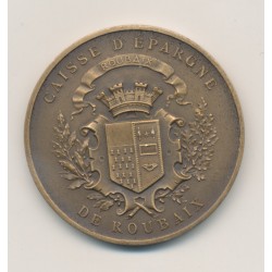 Médaille - Caisse d'épargne roubaix - Bronze - SUP