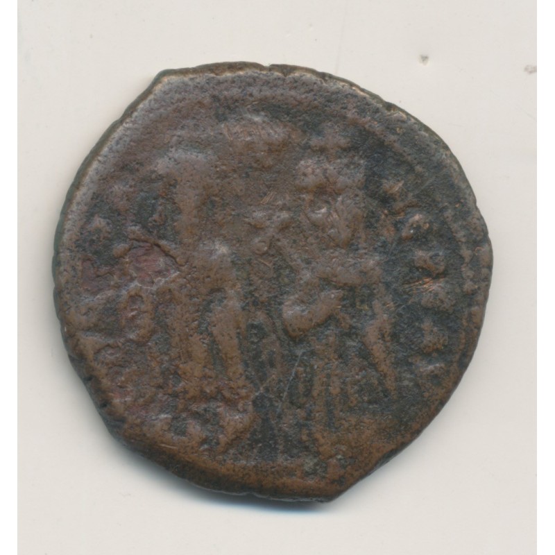 Phocas et Léontia - Follis Antioche - bronze - B/TB