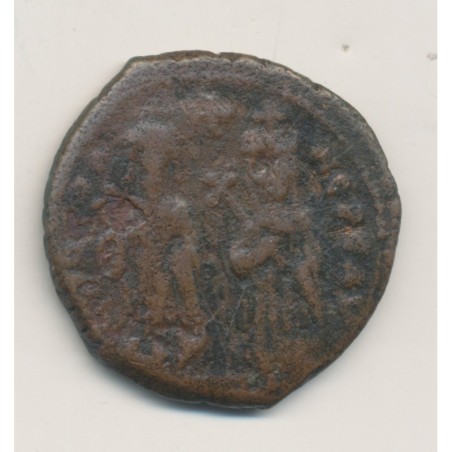 Phocas et Léontia - Follis Antioche - bronze - B/TB
