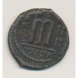 Phocas et Léontia - Follis Antioche - bronze - B/TB 2