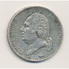 5 Francs Louis XVIII - Buste nu - 1824 H La Rochelle