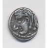 Bituriges cubes - Denier au sanglier - argent - TTB