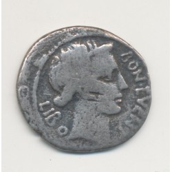 République Romaine - Denier Scribonia - argent - B