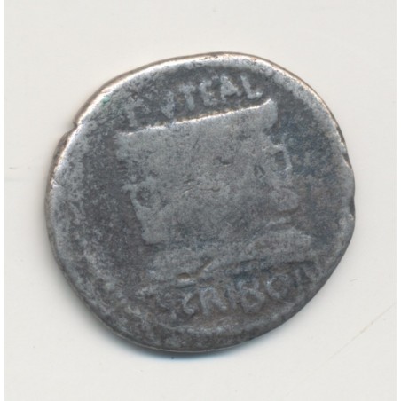 République Romaine - Denier Scribonia - argent - B