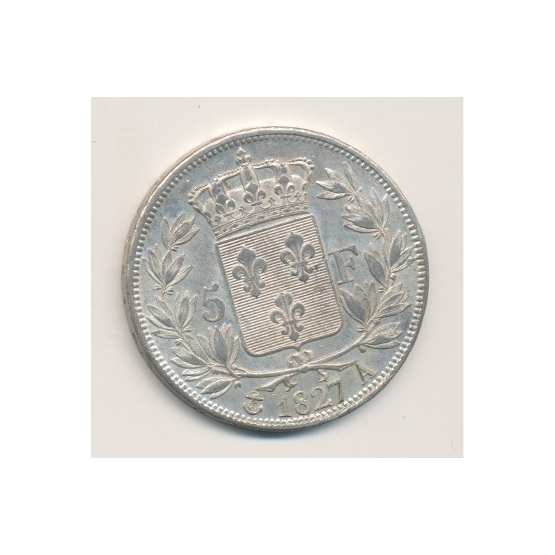 5 Francs Charles X - 1827 A Paris