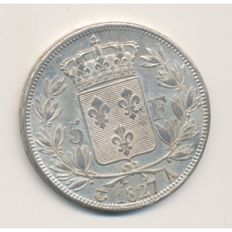5 Francs Charles X - 1827 A Paris