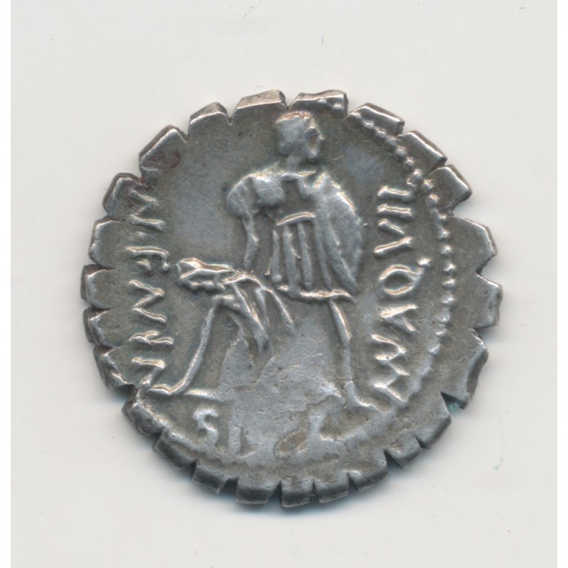 République Romaine - Denier Serratus aquilia - argent - TB+