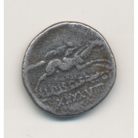 République Romaine - Denier Calpurnia - argent - TB