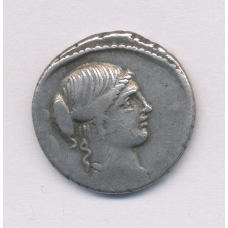République Romaine - Denier Carisia - argent - TB