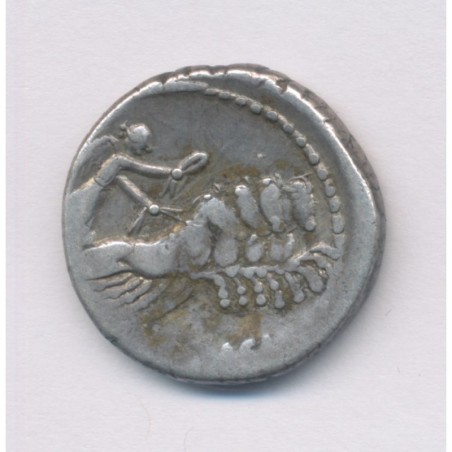 République Romaine - Denier Carisia - argent - TB