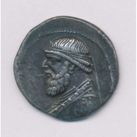 Royaume de Parthe - Drachme Mithradate II - argent - TTB