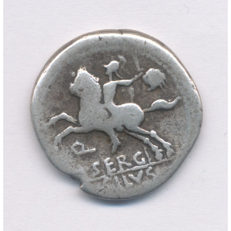 République Romaine - Denier Sergia - argent - B
