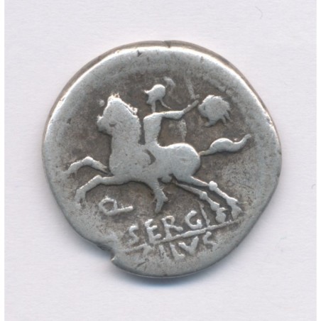 République Romaine - Denier Sergia - argent - B