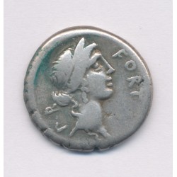 République Romaine - Denier Sicinia - argent - TB