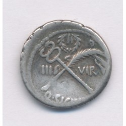 République Romaine - Denier Sicinia - argent - TB 2