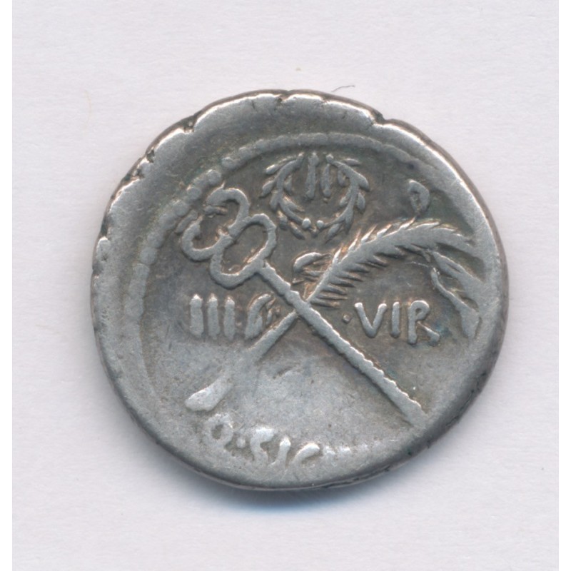République Romaine - Denier Sicinia - argent - TB
